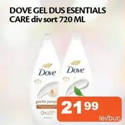Unicarm Dove gel dus esentials care Ofertă
