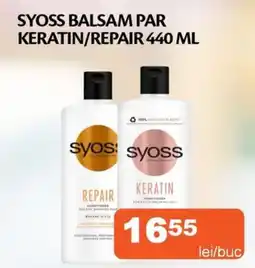 Unicarm Syoss balsam par keratin/repair Ofertă