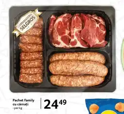 Selgros Pachet Family cu cârnați Ofertă