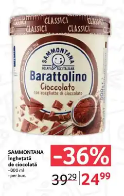 Selgros SAMMONTANA Înghețată de ciocolată Ofertă