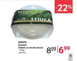 Selgros BONITO Exclusiv Salată cu icre de știucă Ofertă