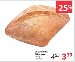 Selgros LA LORRAINE Pâine pave Ofertă