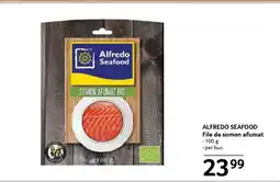 Selgros ALFREDO SEAFOOD File de somon afumat Ofertă