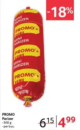 Selgros PROMO Parizer Ofertă