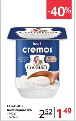 Selgros COVALACT laurt cremos 5% Ofertă