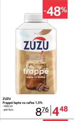 Selgros ZUZU Frappé lapte cu cafea 1,5% Ofertă