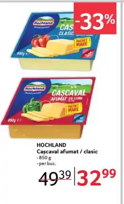 Selgros HOCHLAND Cascaval afumat/clasic Ofertă