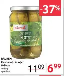 Selgros RÂURENI Castraveţi în oțet Ofertă