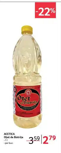 Selgros ACETICA Oțet de Bistrița Ofertă