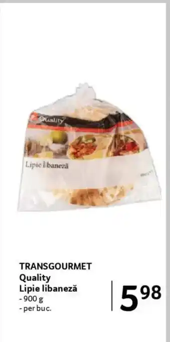 Selgros TRANSGOURMET Quality Lipie libaneză Ofertă