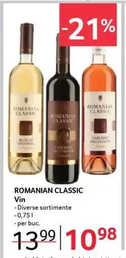 Selgros ROMANIAN CLASSIC Vin Ofertă