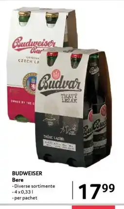 Selgros BUDWEISER Bere Ofertă