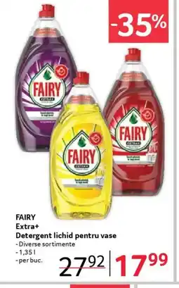 Selgros FAIRY Extra+ Detergent lichid pentru vase Ofertă