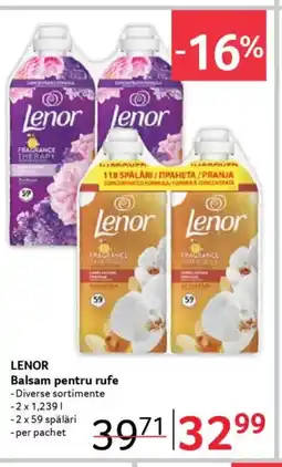 Selgros LENOR Balsam pentru rufe Ofertă