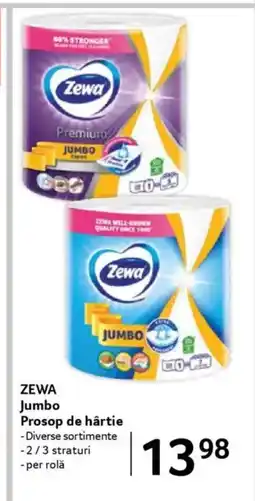 Selgros ZEWA Jumbo Prosop de hârtie Ofertă