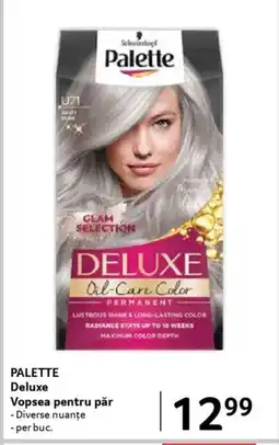 Selgros Palette Deluxe Vopsea pentru păr Ofertă