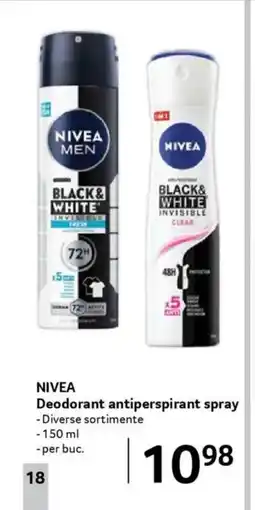 Selgros NIVEA Deodorant antiperspirant spray Ofertă