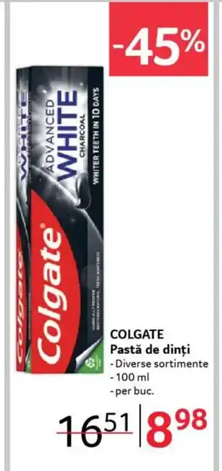 Selgros COLGATE Pastă de dinți Ofertă