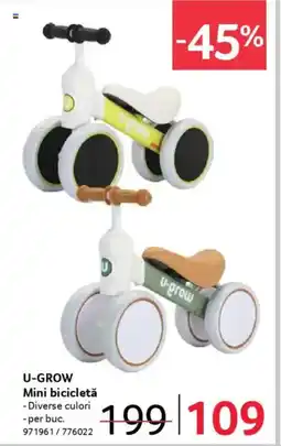 Selgros U-GROW Mini bicicletă Ofertă