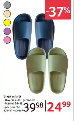 Selgros Șlapi adulți Ofertă