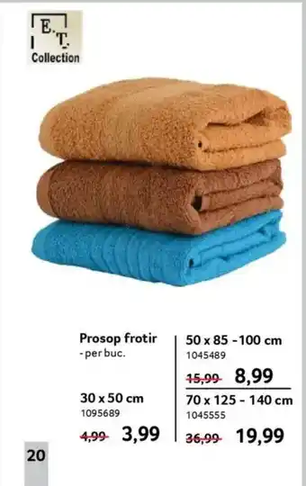 Selgros Prosop frotir Ofertă