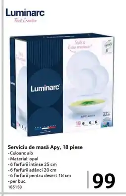 Selgros Serviciu de masă Apy Ofertă