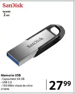 Selgros Memorie USB Ofertă