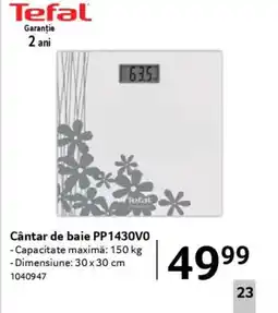 Selgros Cântar de baie PP1430V0 Ofertă
