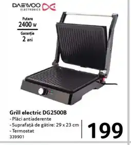 Selgros Grill electric DG2500B Ofertă