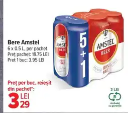 Carrefour Bere Amstel Ofertă