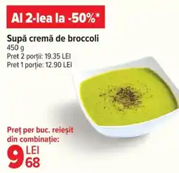 Carrefour Supă cremă de broccoli Ofertă
