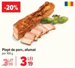Carrefour Piept de porc, afumat Ofertă