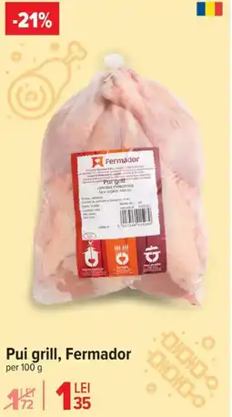 Carrefour Pui grill, Fermador Ofertă
