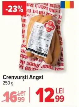 Carrefour Crenvursti Angst Ofertă