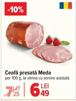 Carrefour Ceafă presată Meda Ofertă