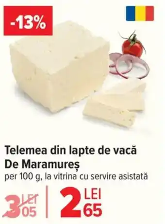 Carrefour Telemea din lapte de vacă De Maramureş Ofertă