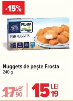 Carrefour Nuggets de peşte Frosta Ofertă