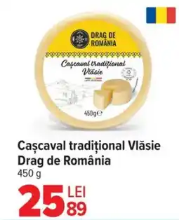 Carrefour Cascaval tradițional Vlăsie Drag de România Ofertă