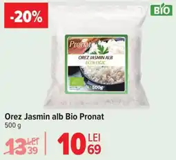 Carrefour Orez Jasmin alb Bio Pronat Ofertă