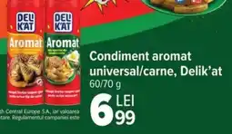 Carrefour Condiment aromat universal/carne, Delik'at Ofertă