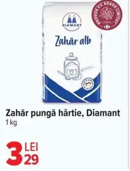 Carrefour Zahăr pungă hârtie, Diamant Ofertă