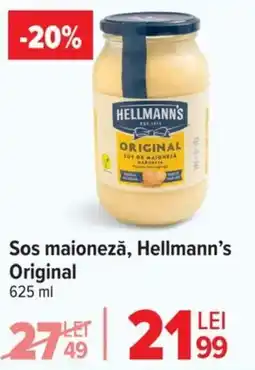 Carrefour Sos maioneză, Hellmann's Original Ofertă