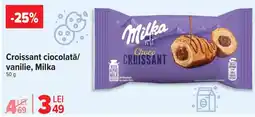 Carrefour Croissant ciocolată/ vanilie, Milka Ofertă