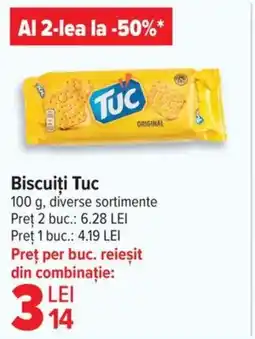 Carrefour Biscuiți Tuc Ofertă