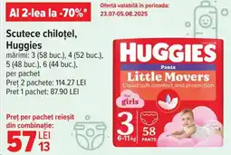 Carrefour Scutece chiloţel, Huggies Ofertă