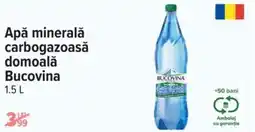 Carrefour Apă minerală carbogazoasă domoală Bucovina Ofertă