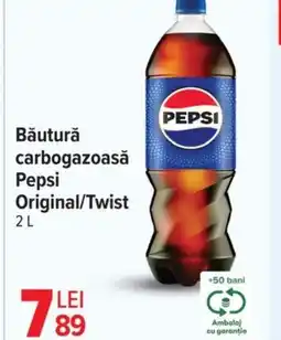 Carrefour Băutură carbogazoasă Pepsi Original/Twist Ofertă