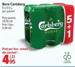 Carrefour Bere Carlsberg Ofertă