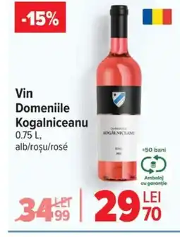 Carrefour Vin Domeniile Kogalniceanu Ofertă