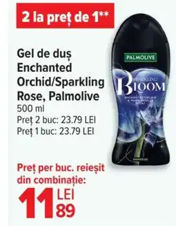 Carrefour Gel de duş Enchanted Orchid/Sparkling Rose, Palmolive Ofertă